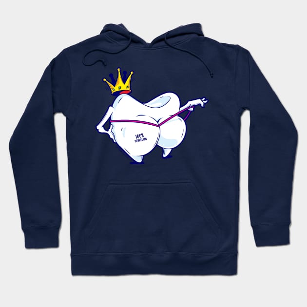 Dental Floss Hoodie by santanafirpo